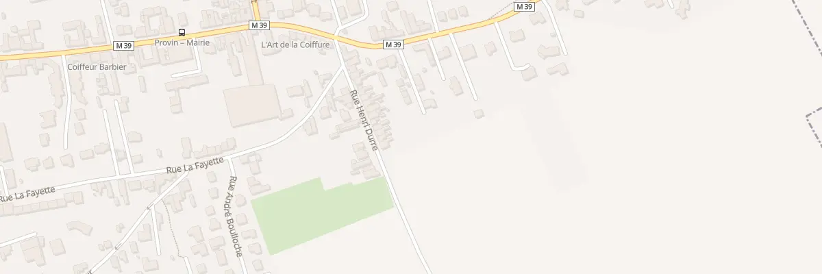 Plan du 27 Rue Henri Durre à Provin