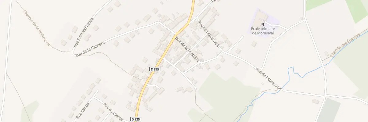 Plan du 2 Rue du Puits à Morienval