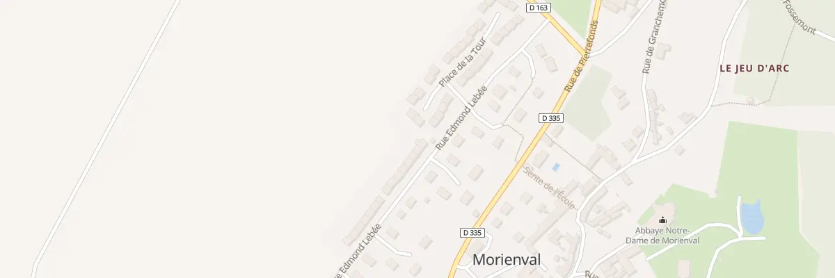 Plan du 2 Rue Edmond Lebee à Ressons-sur-Matz