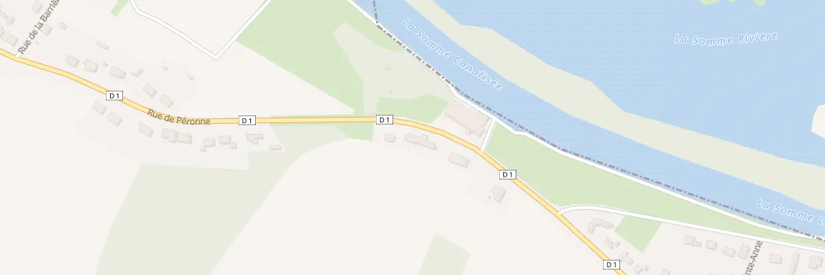 Plan du 59 Rue de Péronne à Biaches