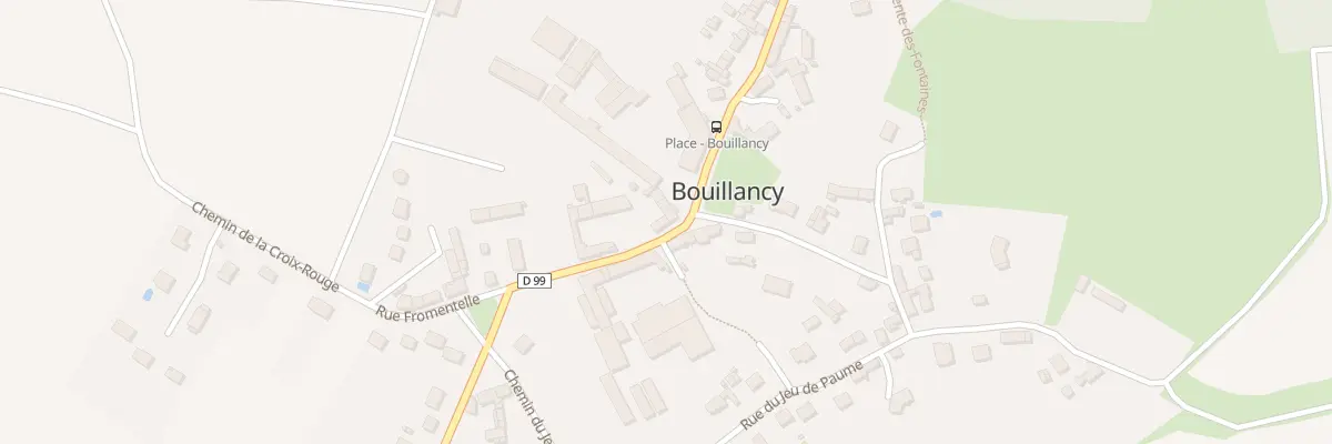 Plan du 44B Rue Fromentelle à Bouillancy