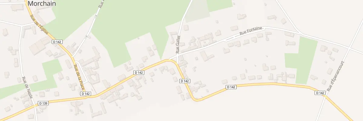 Plan du 9 Rue de Goussancourt à Morchain