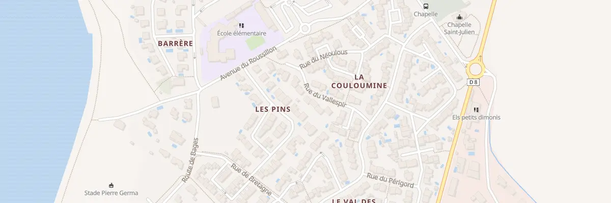 Plan du 21 Rue du Vallespir à Villeneuve-de-la-Raho