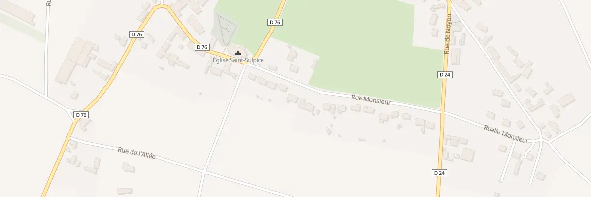 Plan du 11 Rue Monsieur à Écuvilly