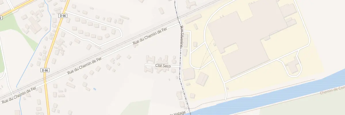 Plan du 20 Cité Seco à Cambronne-lès-Ribécourt