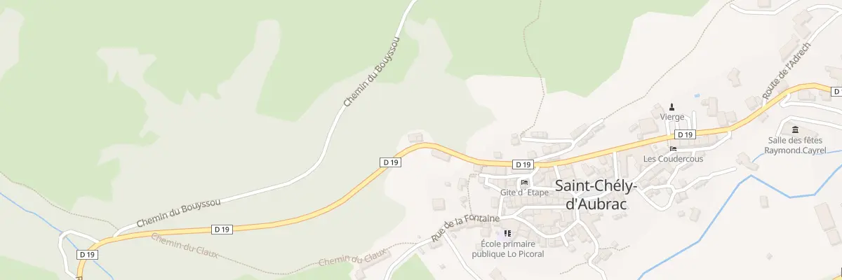 Plan du 5410 Saint Chely à Saint-Chély-d’Aubrac