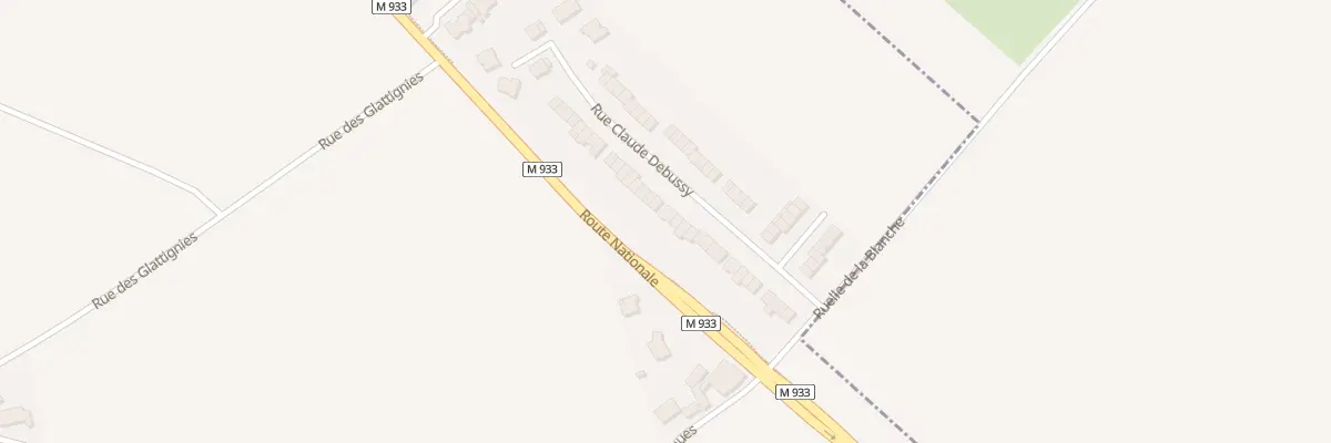 Plan du 31 Rue Claude Debussy à La Chapelle-d’Armentières