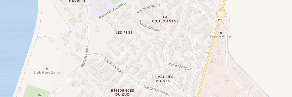 Plan du 10B Rue du Dauphiné à Villeneuve-de-la-Raho