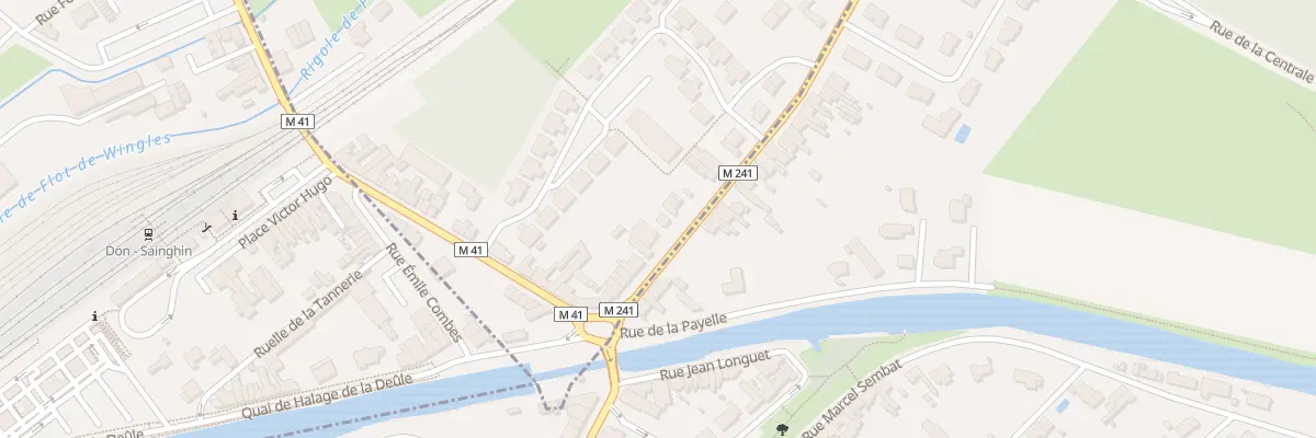 Plan du 132 Rue du Général Koenig à Wavrin