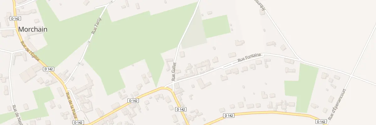 Plan du 3 Rue de Fontaine à Morchain