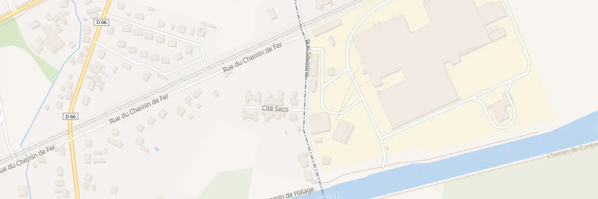 Plan du 10 Cité Seco à Cambronne-lès-Ribécourt