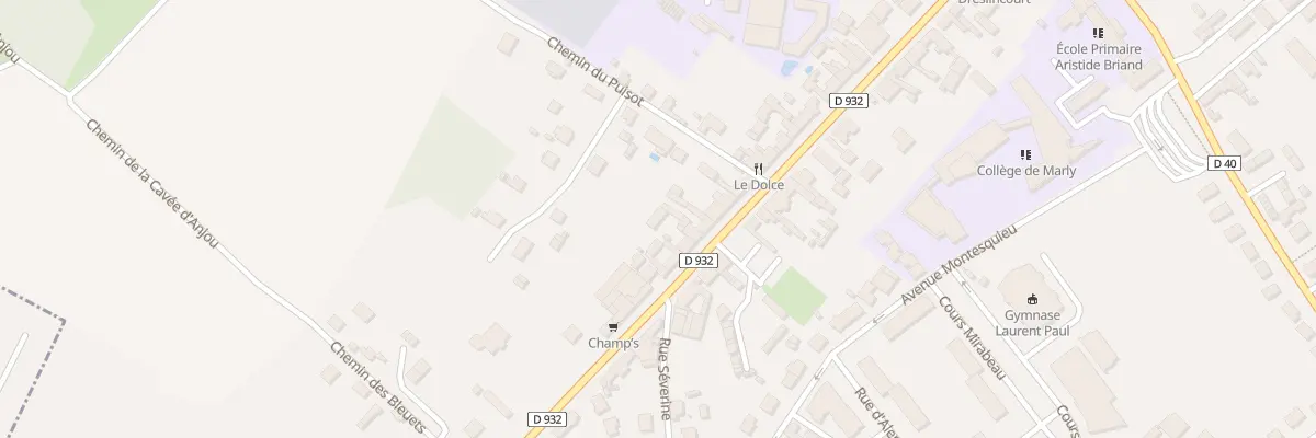 Plan du 406 Rue de Paris à Ribécourt-Dreslincourt