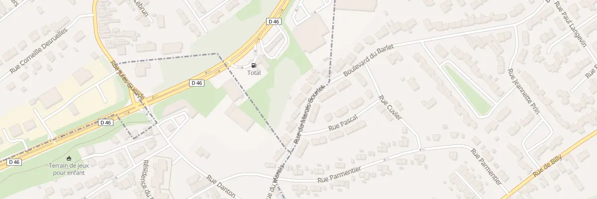 Plan du 19 Rue du Marais Gourlet à Fouquières-lès-Lens