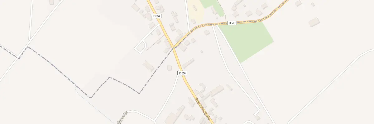 Plan du 4 Rue de la Gare à Écuvilly