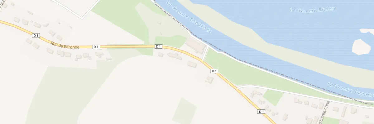 Plan du 61 Rue de Péronne à Biaches