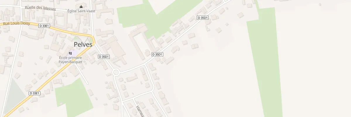 Plan du 12 Rue François Mercier à Pelves