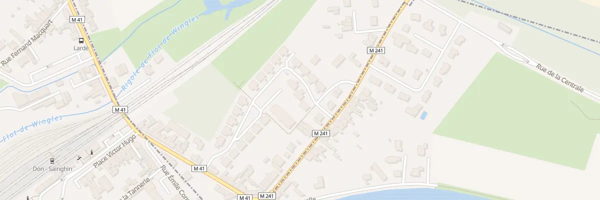 Plan du 5 Rue Marcelle Bailleul à Wavrin