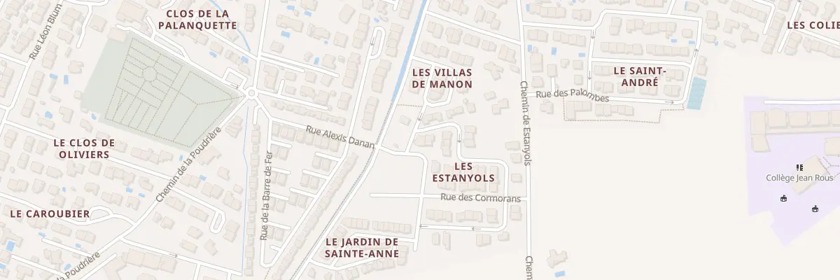 Plan du 2 Rue des Eiders à Pia