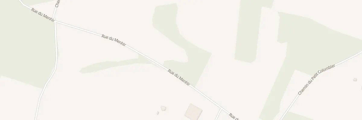 Plan du 3 Rue du Menhir à Pers-en-Gâtinais