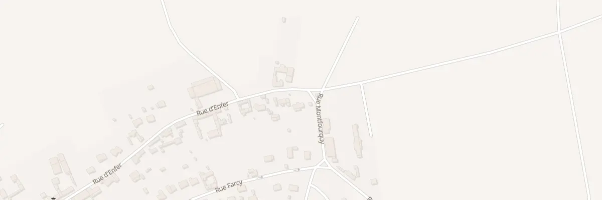 Plan du 34 Rue d’Enfer à Morchain