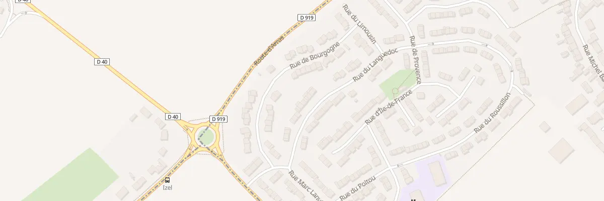 Plan du 11 Rue du Languedoc à Drocourt
