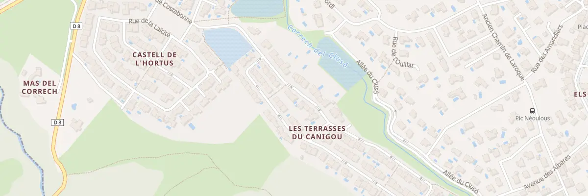 Plan du 45 Rue des Cortalets à Ortaffa