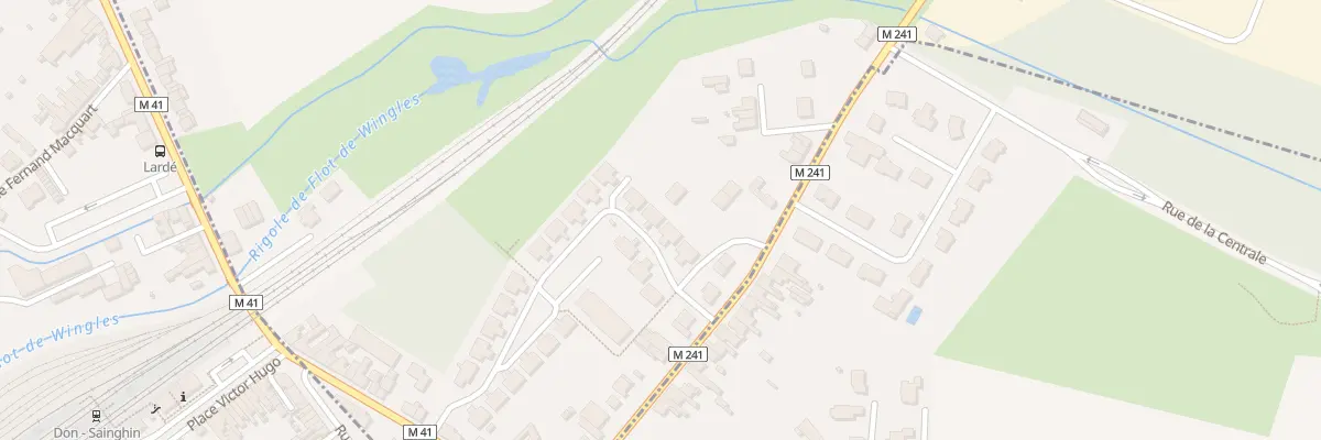 Plan du 10 Rue Marcelle Bailleul à Wavrin