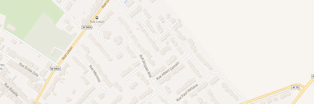 Plan du 26 Rue du Dix Neuf Mars 1962 à Houplines