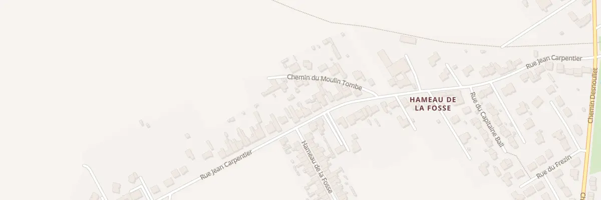Plan du 650 Rue Jean Carpentier à Annœullin
