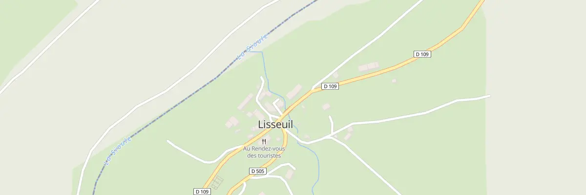 Plan du 5053 Le Bourg à Lisseuil