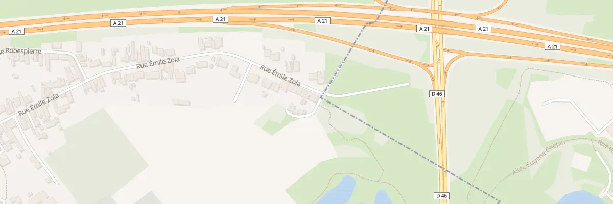 Plan du 120 Rue Emile Zola à Fouquières-lès-Lens
