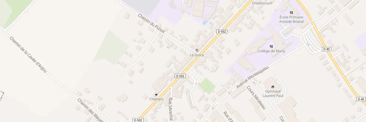 Plan du 380 Rue de Paris à Ribécourt-Dreslincourt