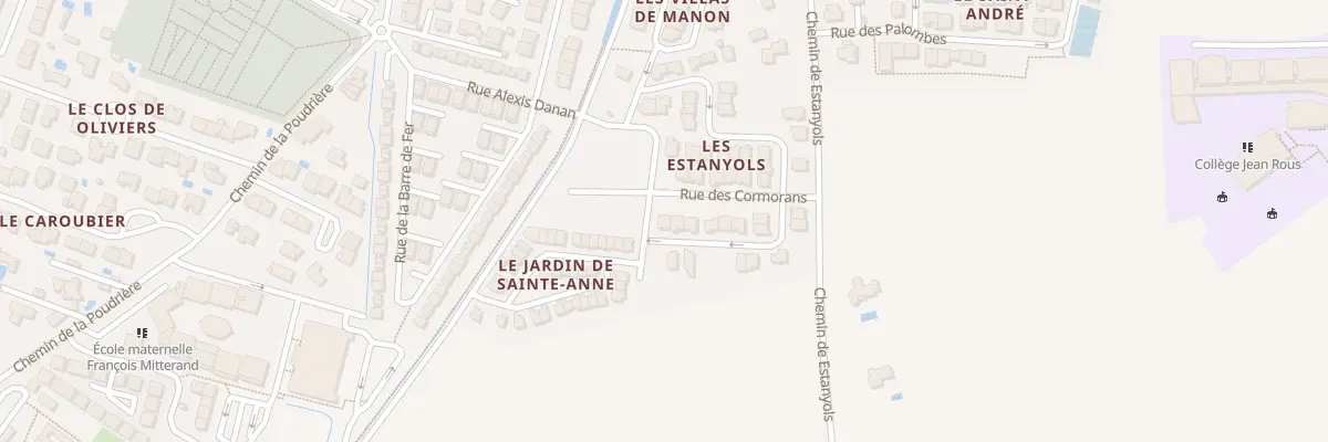 Plan du 16 Rue des Goélands à Pia