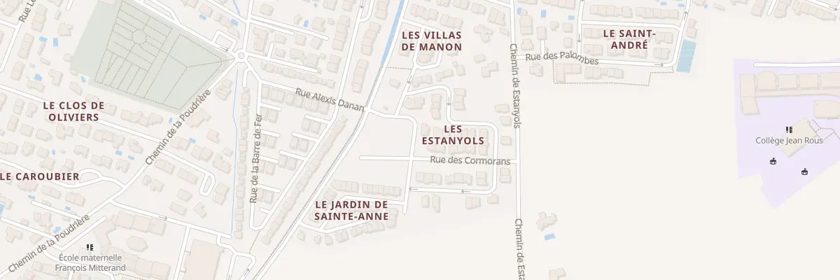 Plan du 12 Rue des Eiders à Pia