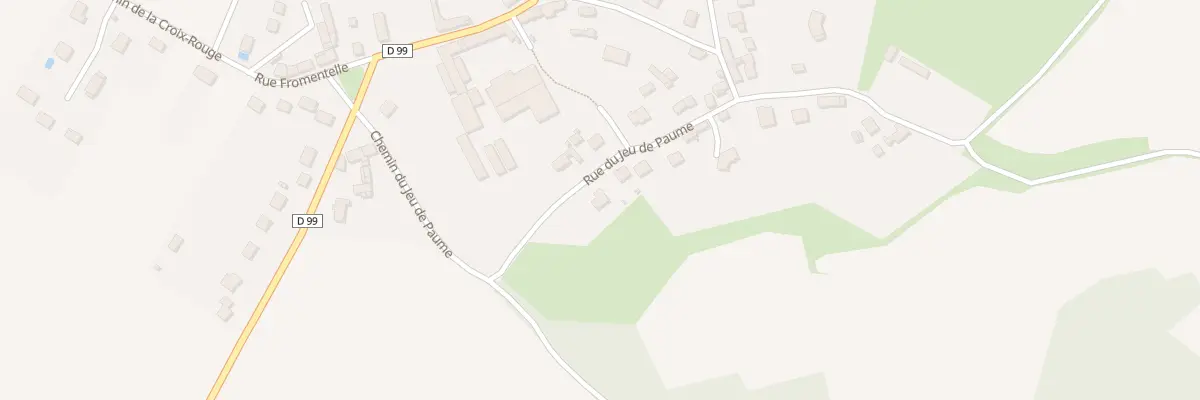 Plan du 5 Rue du Jeu de Paume à Bouillancy