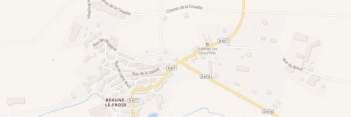 Plan du 9002 Rue des Bruyeres -Beaune- à Murol