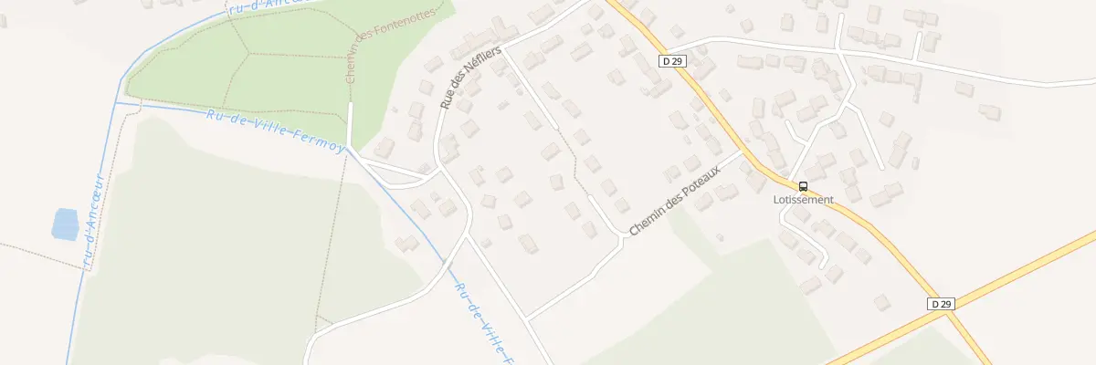 Plan du 6 Che des Poteaux à Saint-Ouen-en-Brie