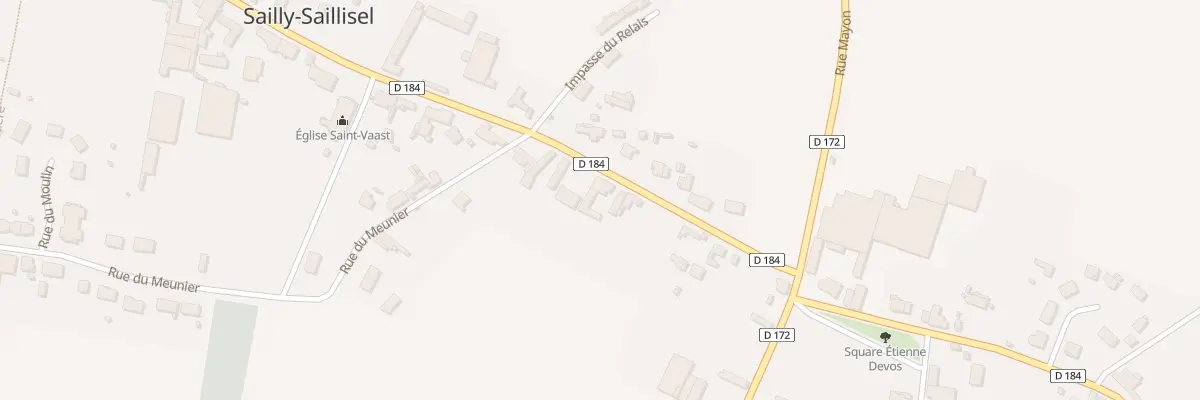 Plan du 48 Rue du Commandant Thierry à Sailly-Saillisel