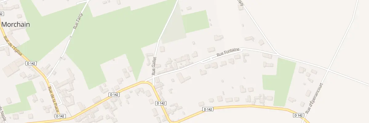 Plan du 5 Rue de Fontaine à Morchain