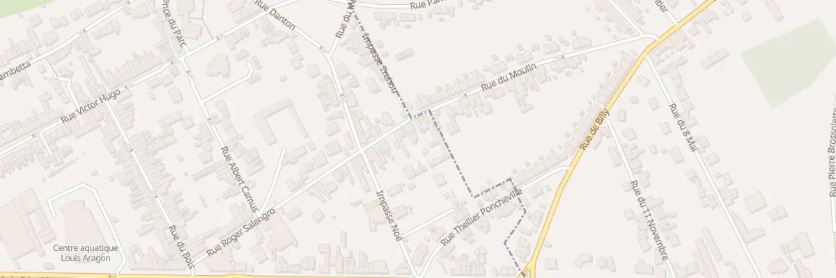 Plan du 84 Rue Roger Salengro à Billy-Montigny