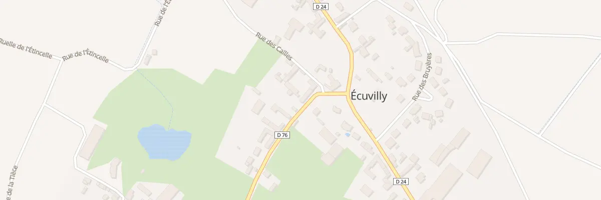 Plan du 4 Rue de l’Eglise à Écuvilly