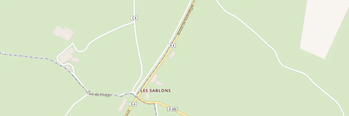 Plan du 5080 Les Sablons à Blomard