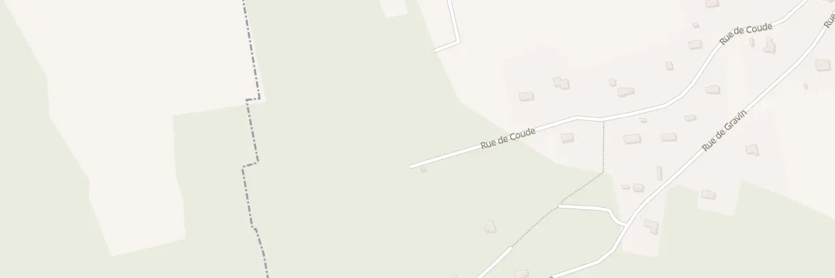 Plan du 6075 Rue de Coude à Tigeaux