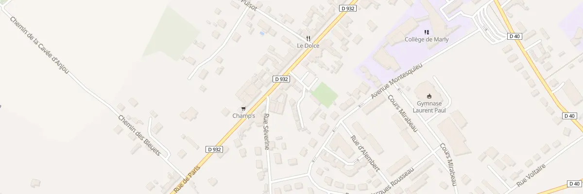 Plan du 409 Rue de Paris à Ribécourt-Dreslincourt