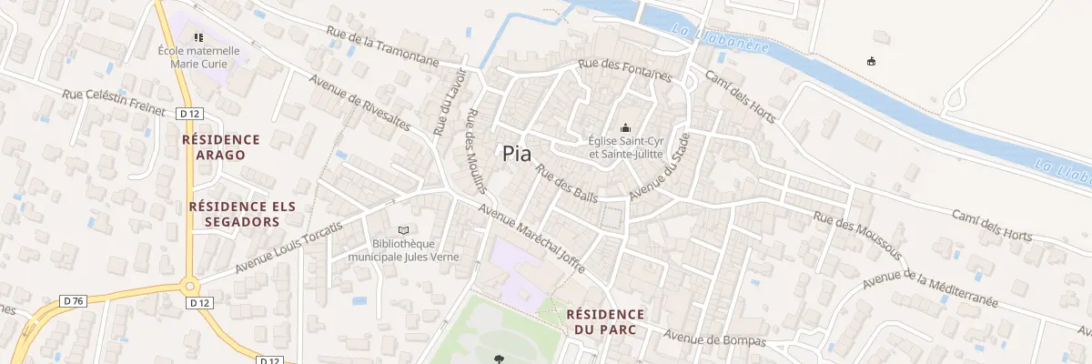 Plan du 10 Rue de la Concorde à Pia