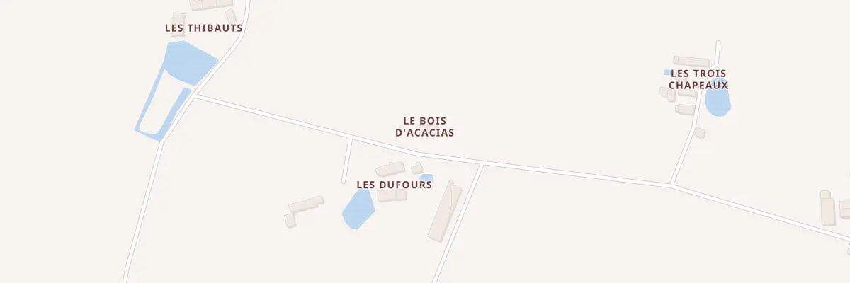 Plan du 77 Les Dufours à Courtemaux
