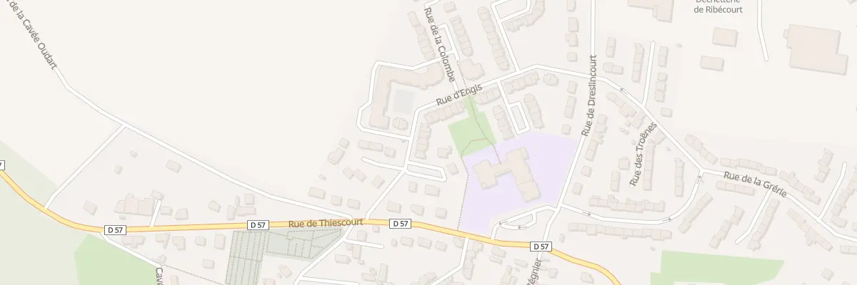 Plan du 227 Rue d’Engis à Ribécourt-Dreslincourt