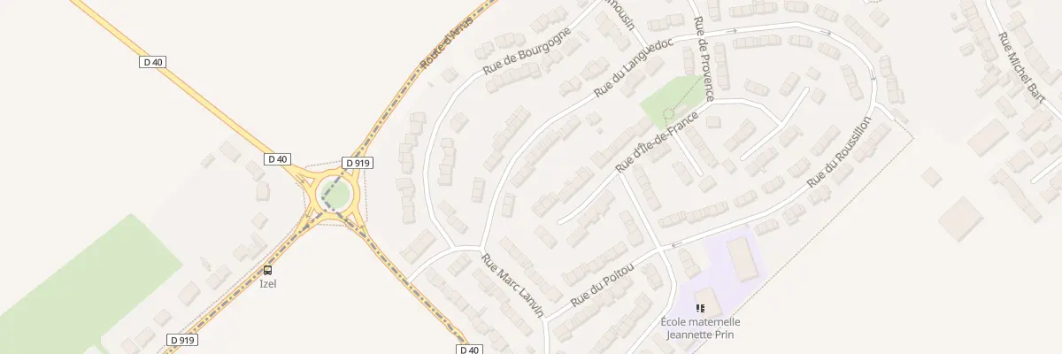 Plan du 8 Rue du Languedoc à Drocourt