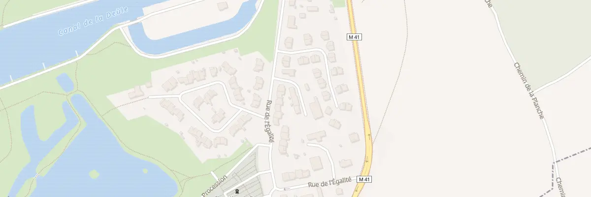 Plan du 29I Rue de l’Égalité à Don
