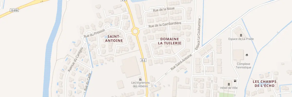 Plan du 45 Rue de la Gironnee à Saint-Génis-des-Fontaines